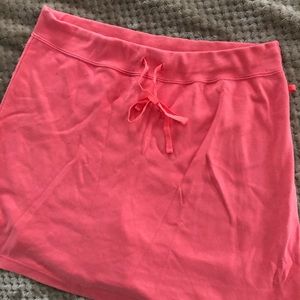 Coral colored skort
